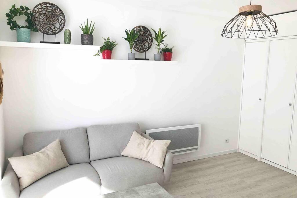 Grand Studio Cabine 30 M² Centre Ville, Refait A Neuf Pour Vous ! Climatise La Grande-Motte Kültér fotó